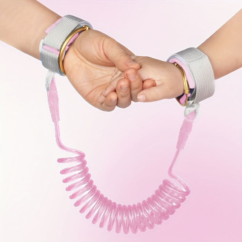 Blue Safety Bracelet Leash for Kids, Adjustable, Perfect for Gifts