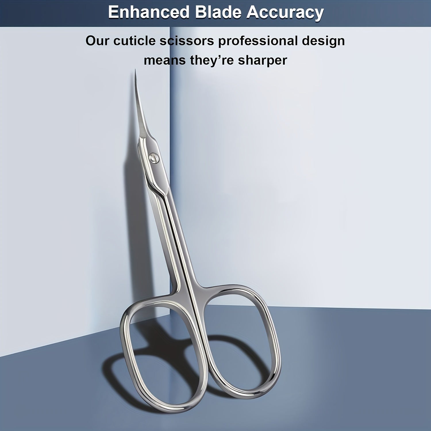 Stainless Steel Nail Cuticle Clippers Set for Manicure with Tweezers Pusher and Scissors