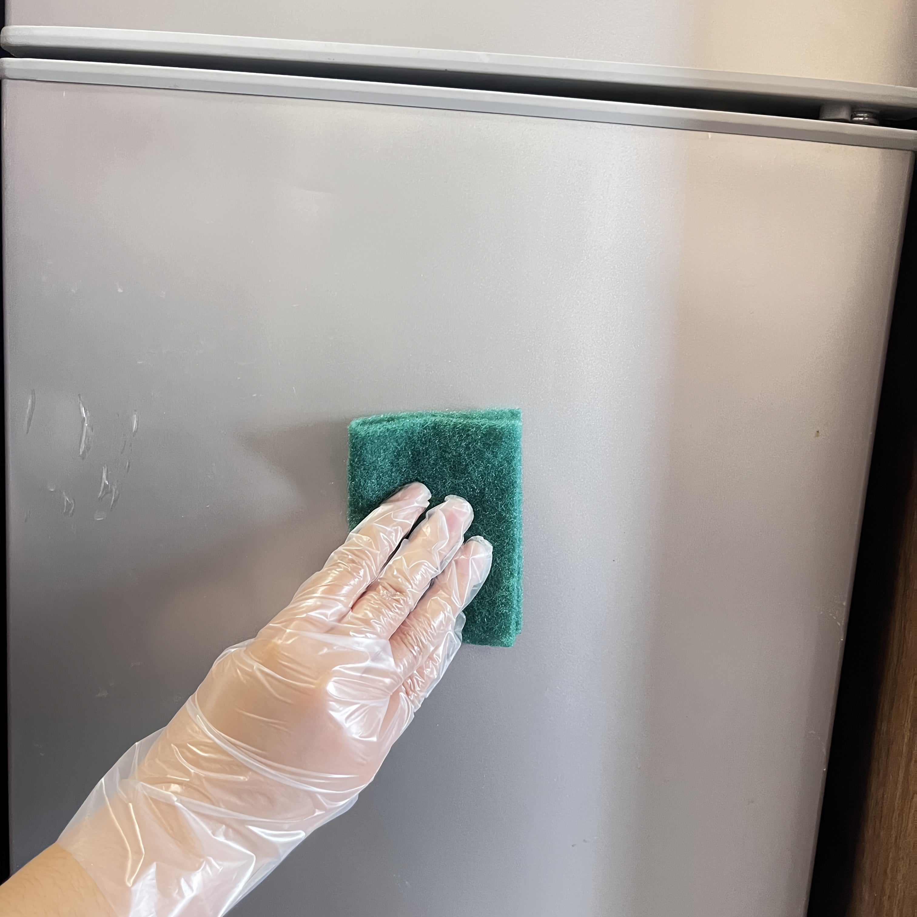 100/200pcs Transparent Waterproof TPE Disposable Gloves Non-Latex Slip-Resistant for Kitchen Tattoo Hair Dyeing Pet Grooming