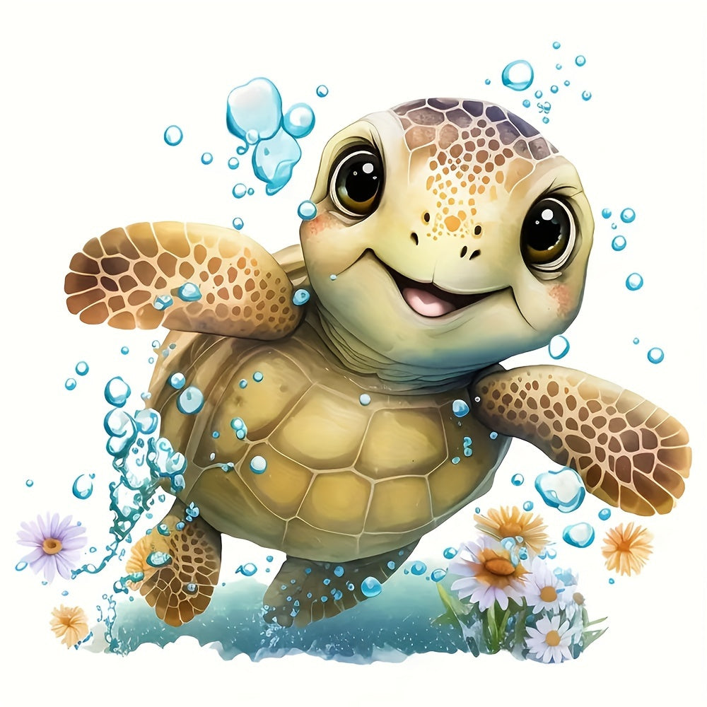 Calcomanía de coche 4-en-1 Tortuga Vinilo Pegatina para parachoques de camión