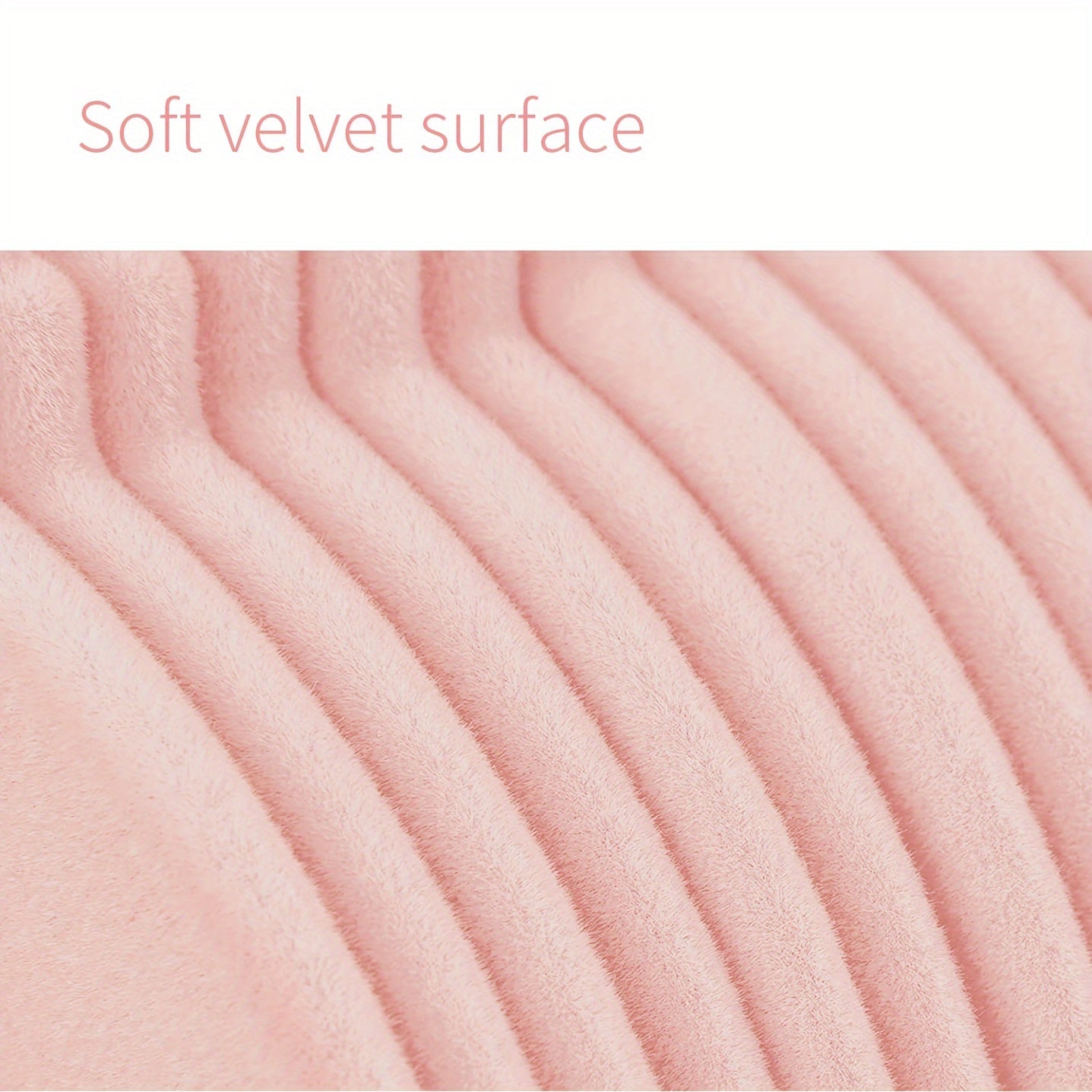 Set of 30 Pink Velvet Children's Hangers with Rotating Hooks and Gripped Shoulders