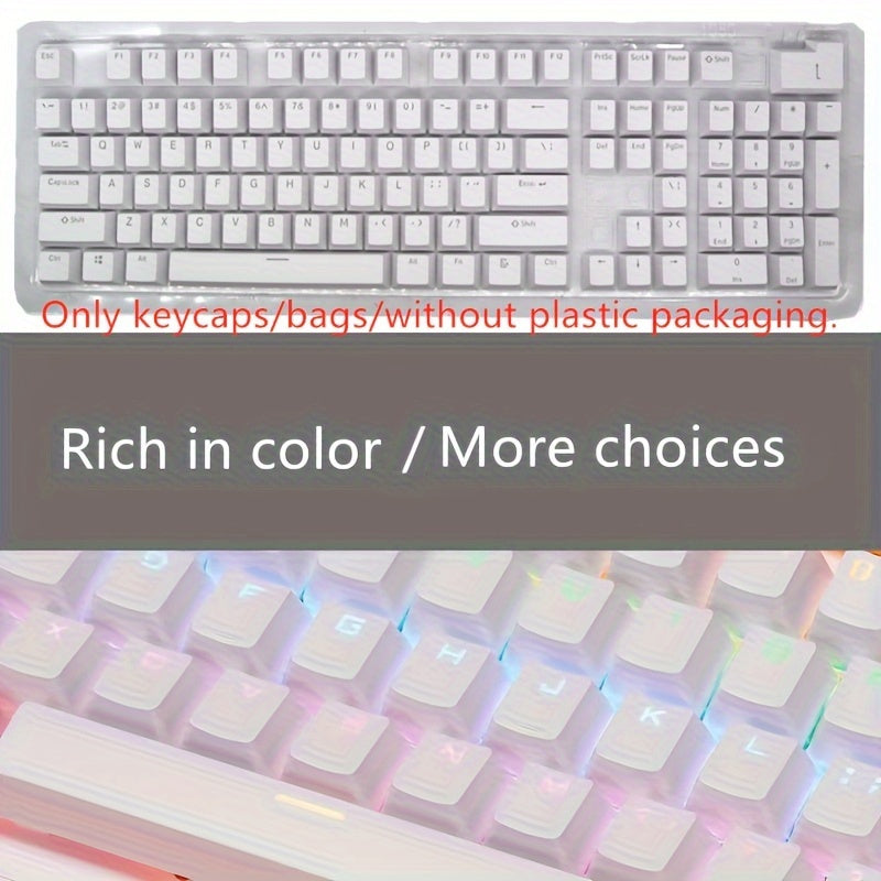 Rang-barang plastik kalitcha o‘rniga qo‘yiladigan, mexanik va o‘yin klaviaturalariga mos keladigan, Rasmga o‘xshash kalitlar bilan mos keladigan