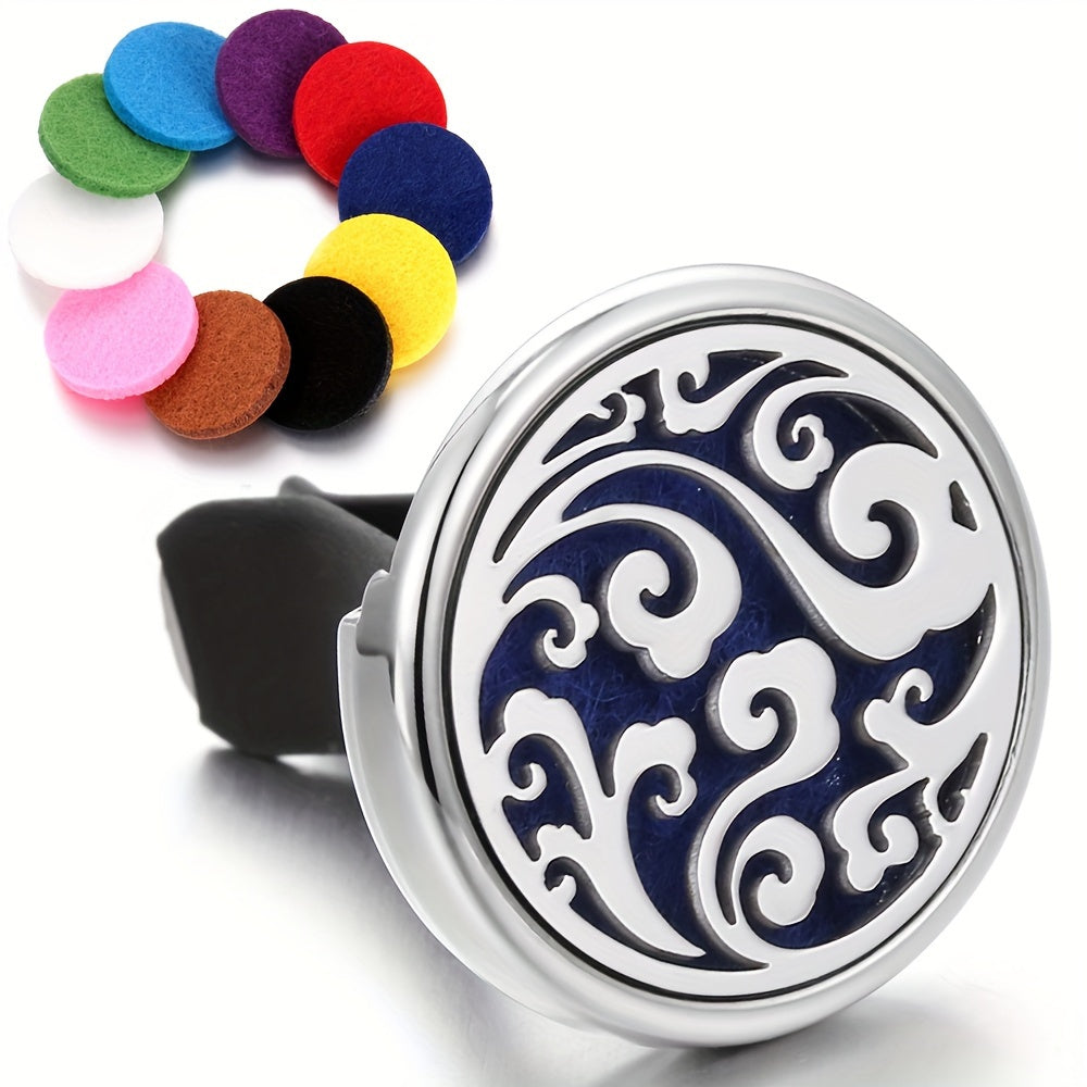 Car Interior Air Freshener Clip Aromatherapy Diffuser Car Vent Clip with Pads