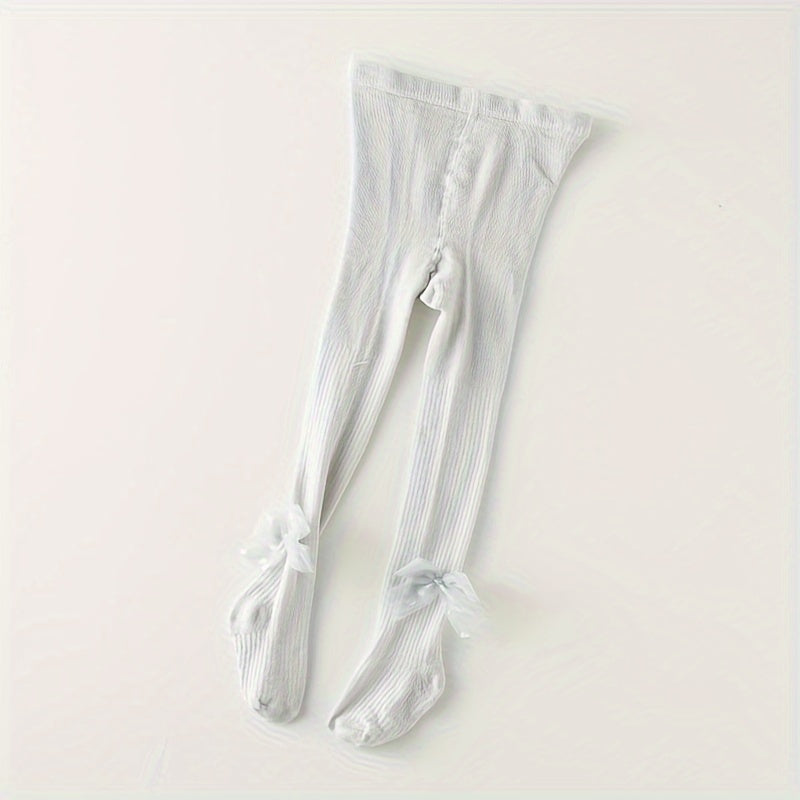 Girls' Summer Mesh Thin Tights Set of 1/2/3 for Little Girls Cotton Comfortable Outdoor