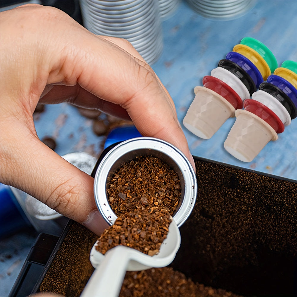 Sellos de cápsula de papel de aluminio resistente a altas temperaturas para preparación de café, reutilizables, ecológicos