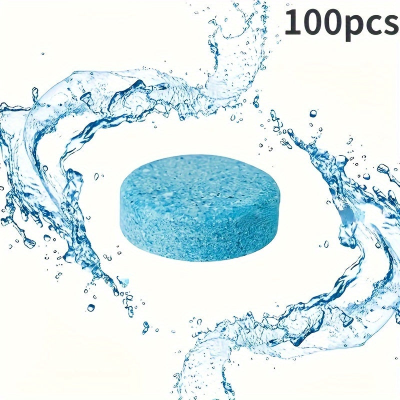 Windshield Cleaner Tablets for All Vehicles Instant Fog and Dirt Removal