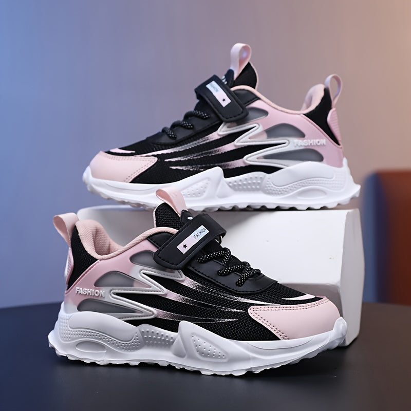 Детские кроссовки из полосатой ткани для мальчиков и девочек до 14 лет, повседневные, для бега, походов