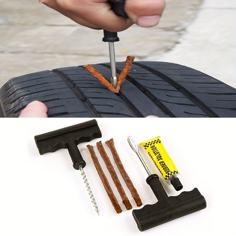 6pcs Tire Repair Kit Emergency Car Motorcycle Tire Repair Tool Set