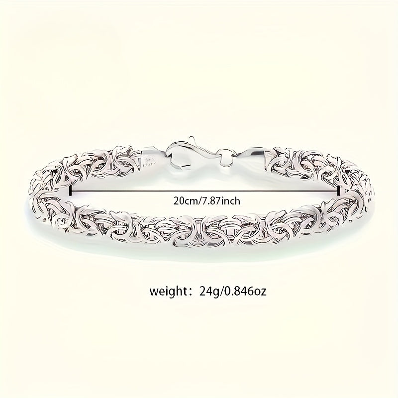 Titanium Steel Bracelet for Men and Women Simple Elegant Design Suitable for Everyday Wear Giftable