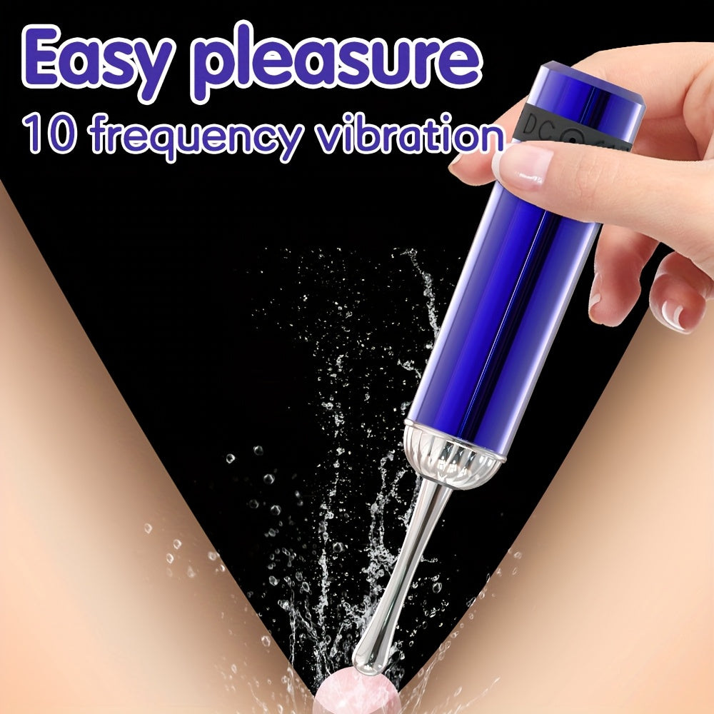 Vibrador de clítoris recargable para mujer con 10 modos de vibración