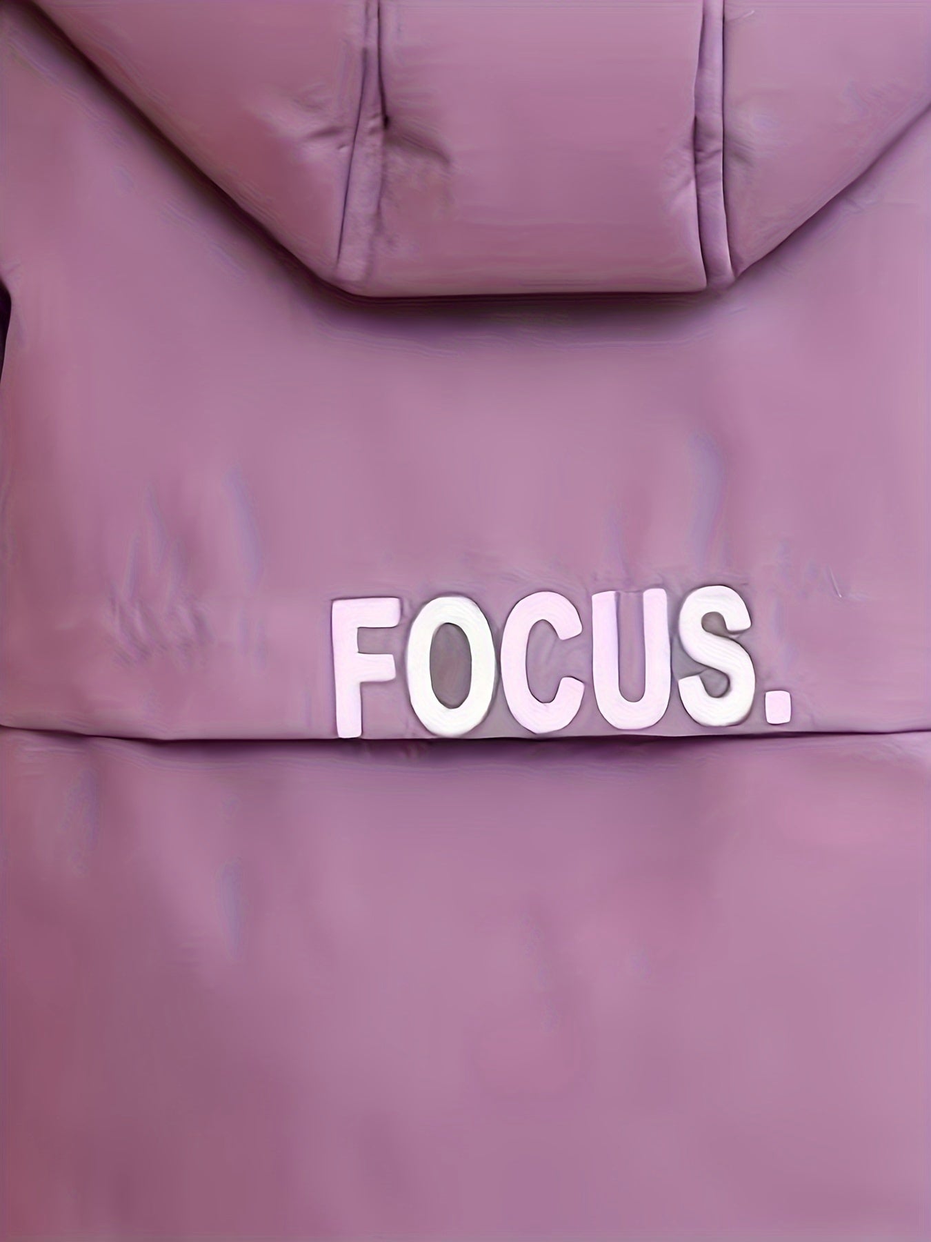 Демисезонное зимнее пальто для девочек с искусственным мехом и алфавитным узором, с капюшоном, на молнии