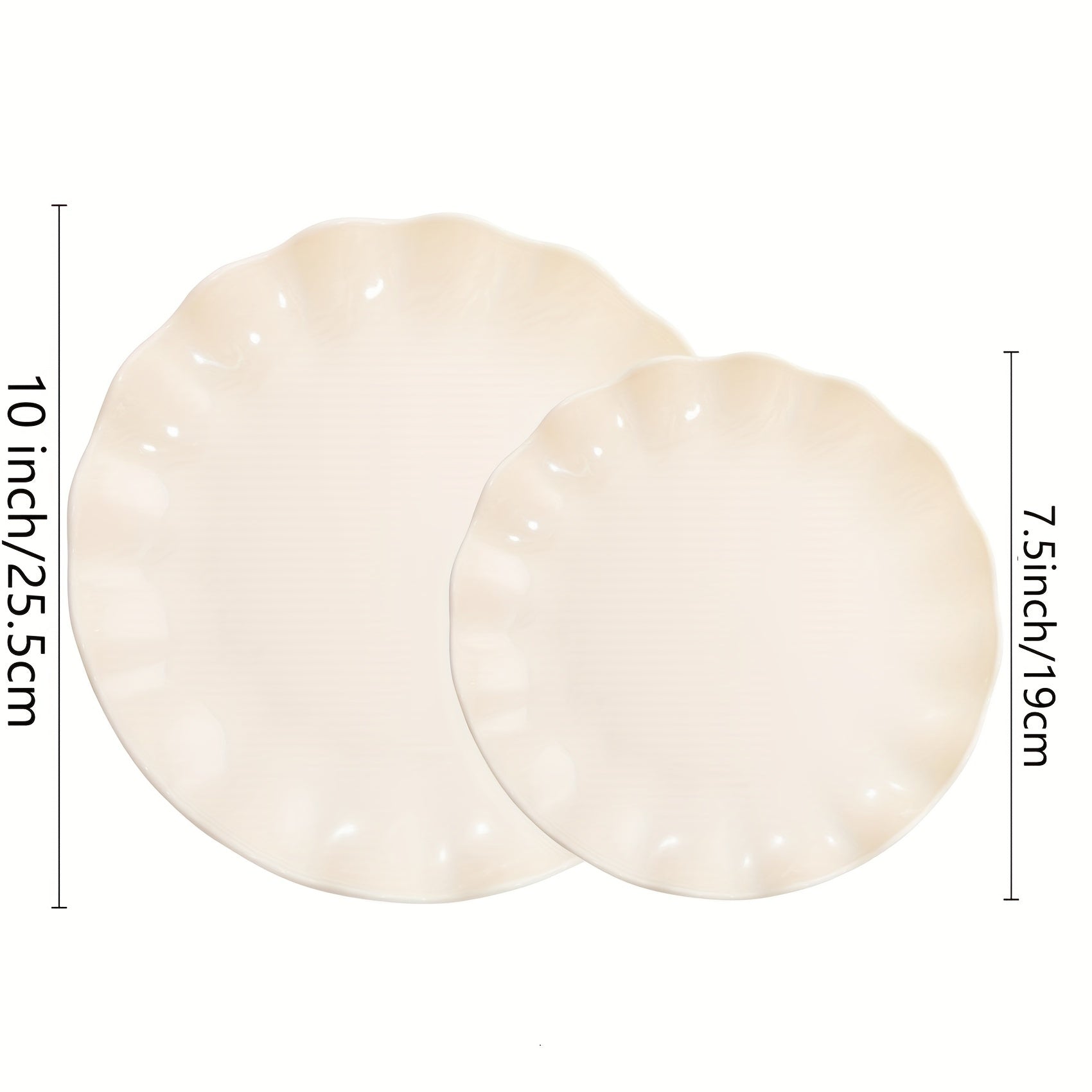 Pink Plastic Party Plates Set of 24 Durable Microwave Safe Dishwasher Safe