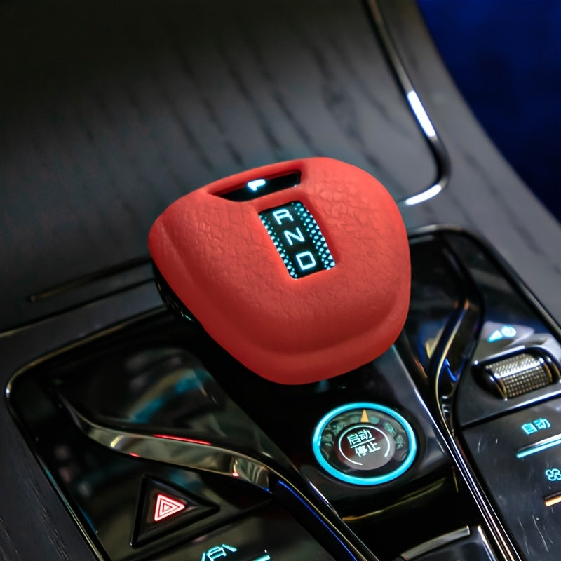 Decorative Silicone Gear Shift Cover for Car Automatic Transmission Handle Set