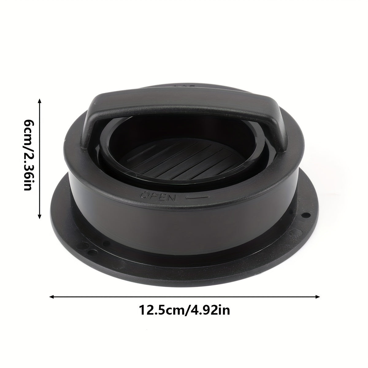 3-in-1 Manual Burger Press with Non-Stick Coating and Baking Paper