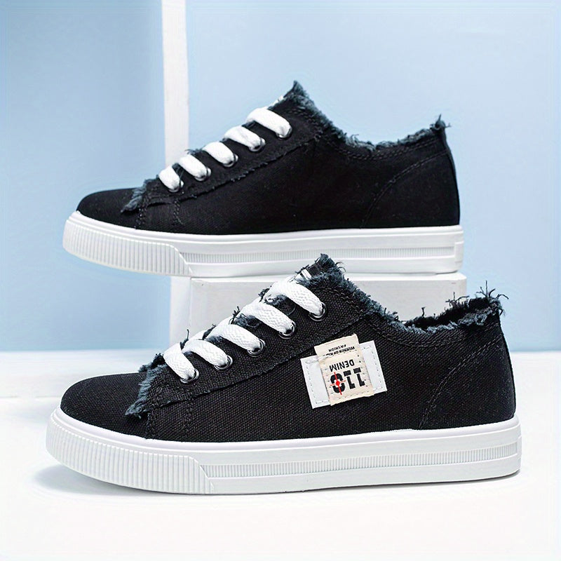 Women Flat Sneakers White Casual Shoes for Spring Autumn