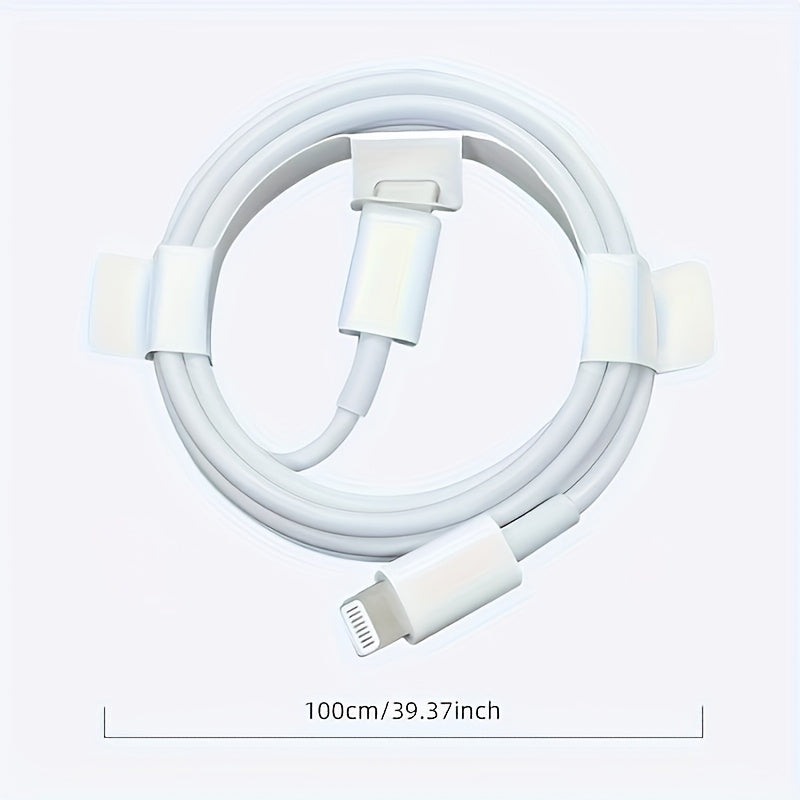 Fast Charging Lightning Cable for iPhone and iPad 3.3ft USB-C to Lightning