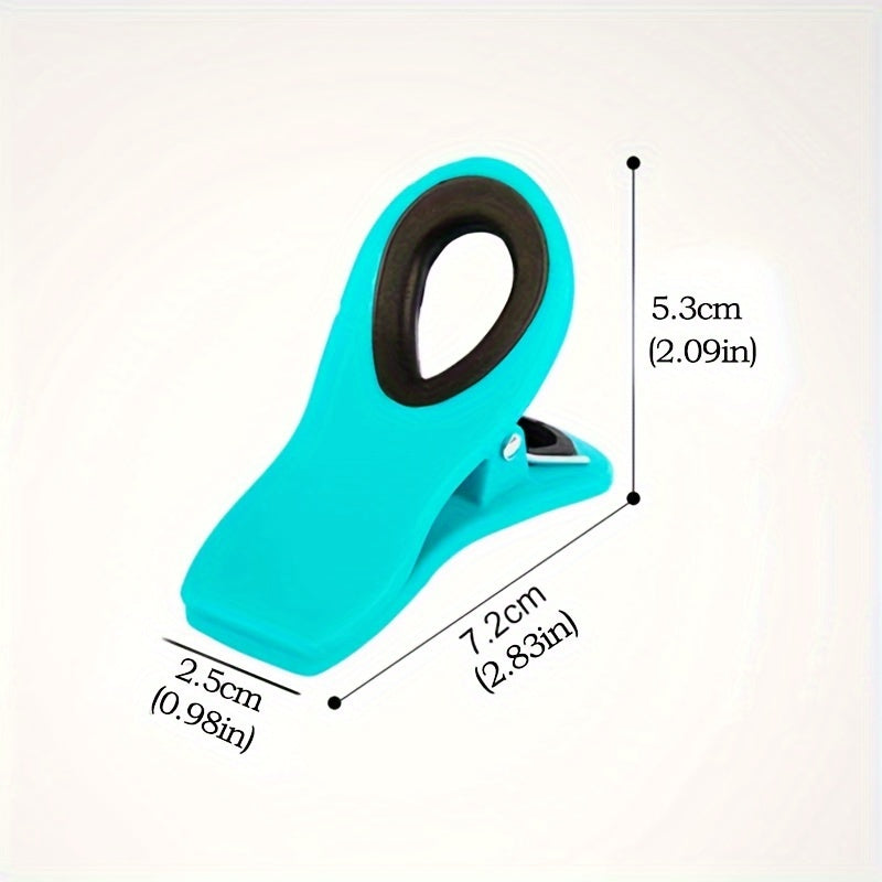 Qayta ishlatiladigan muhrlangan sumka qisqichlari - 3, 6 yoki 9 ta to'plam - oziq-ovqat va atıştırmalık sumkalari uchun havo o'tkazmaydigan qisqichlar - yangi oziq-ovqat saqlash uchun ko'p funksiyali oshxona jihozlari