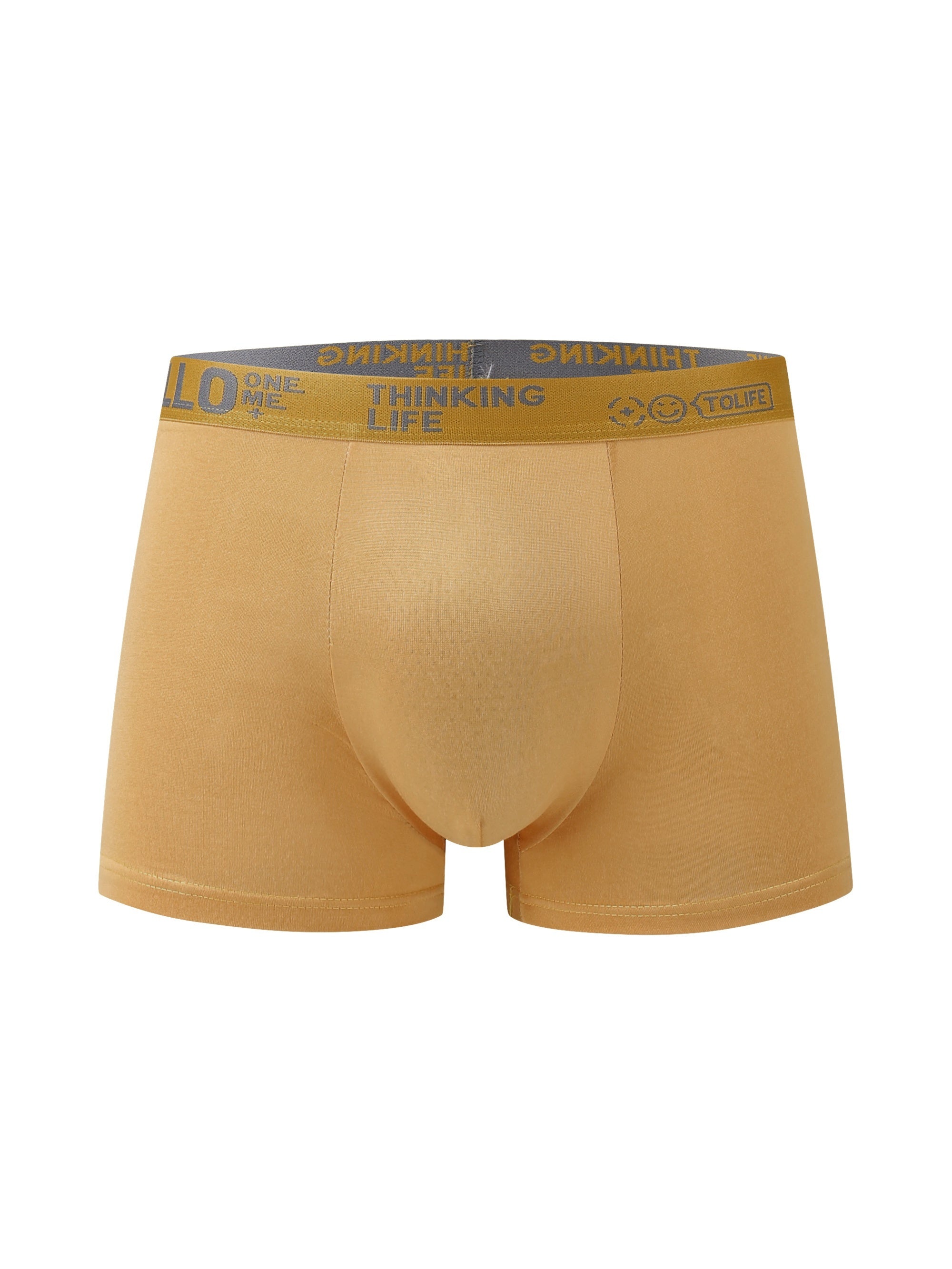 10-Pack Men's Boxer Briefs Breathable Quick-Dry Polyester Spandex Solid