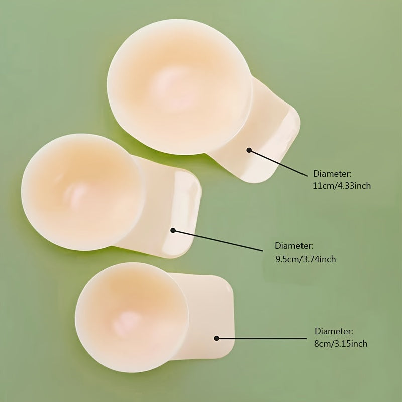 Women Reusable Lifting Nipple Covers Strapless Self-Adhesive Pasties