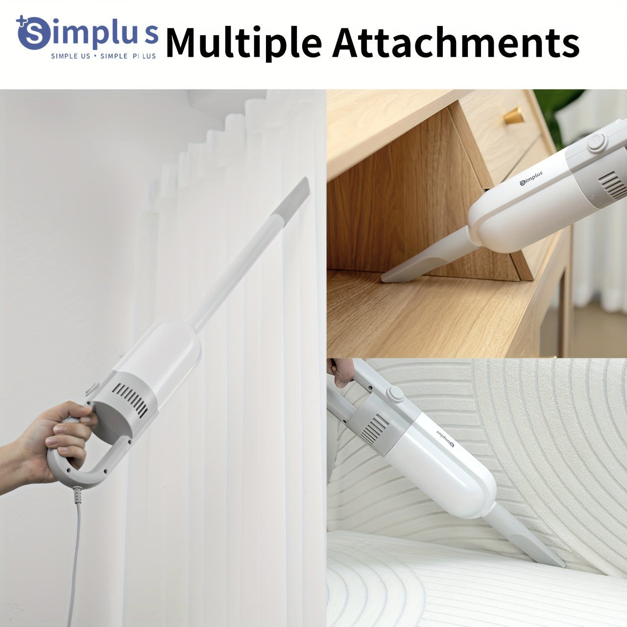 Пылесос Simplus Simple 400W с сетевым шнуром 4 м