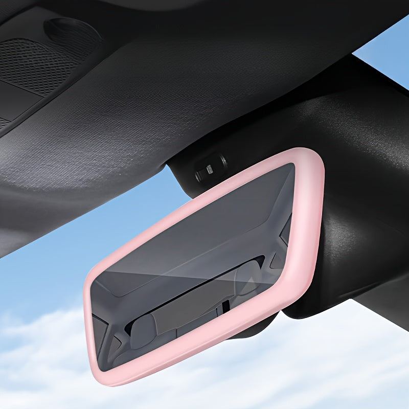 Universal ko'p rangli silikon avtomobil oyna qopqog'i shokga chidamli, chizishga qarshi himoya qiluvchi