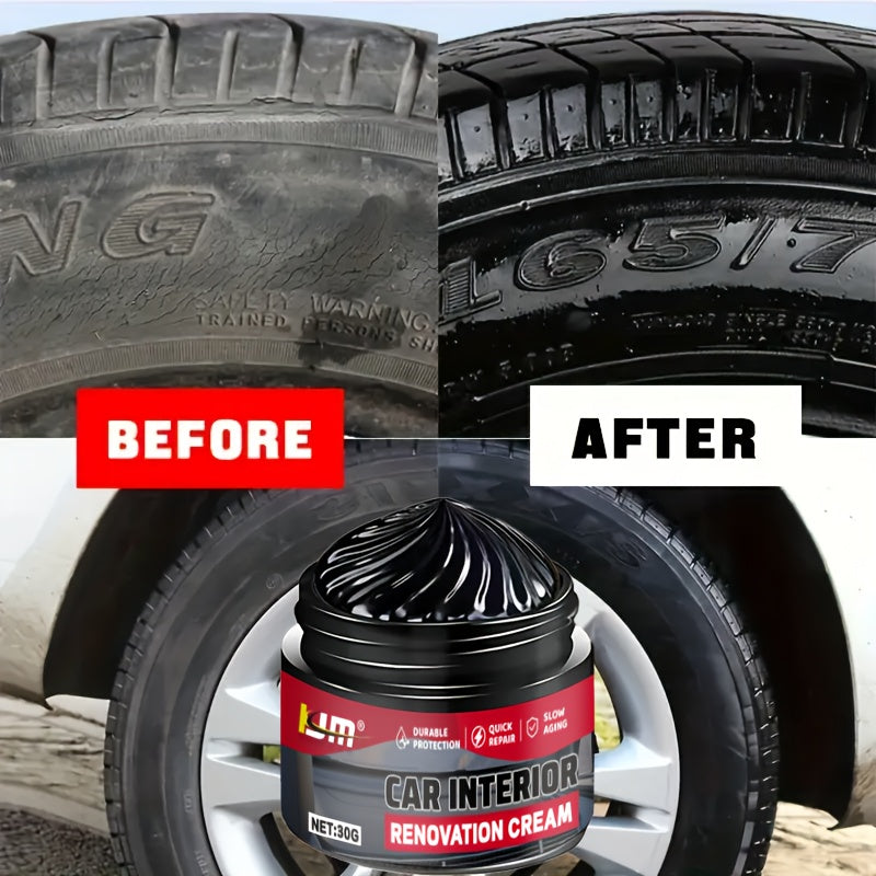 Универсальный автомобильный интерьер черный глянцевый полироль 2oz покрытие из ABS-пластика воск для панели приборов