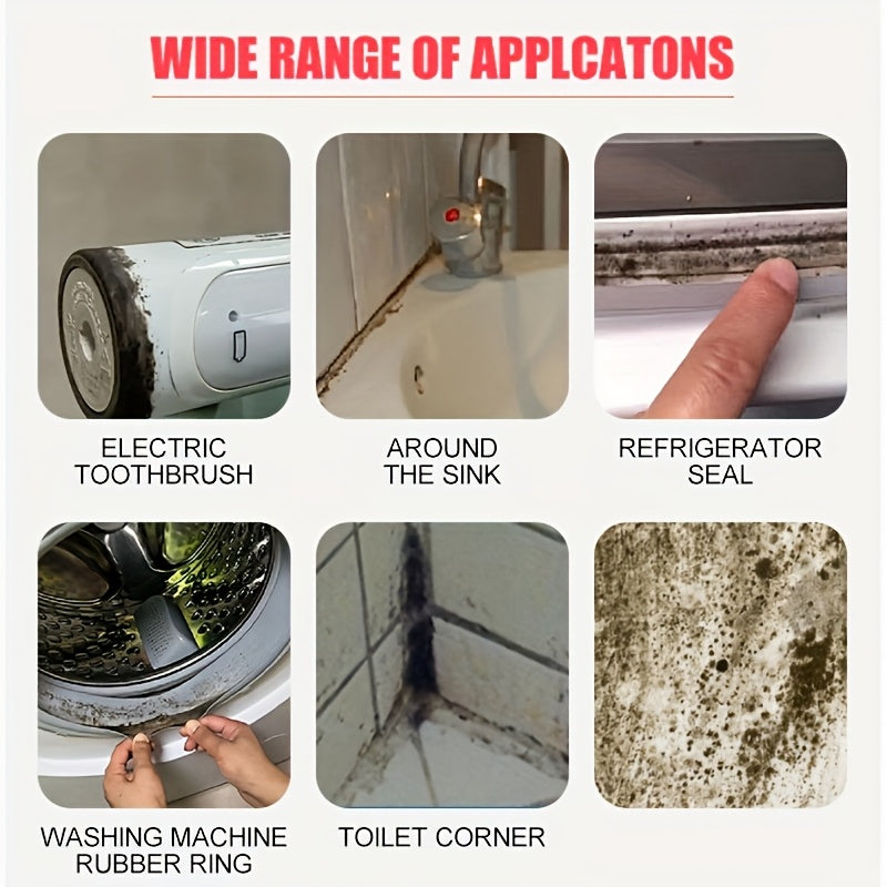 Multi-Purpose Cleaning Gel 2-Pack for Crevice Stains Bathroom Kitchen Outdoor