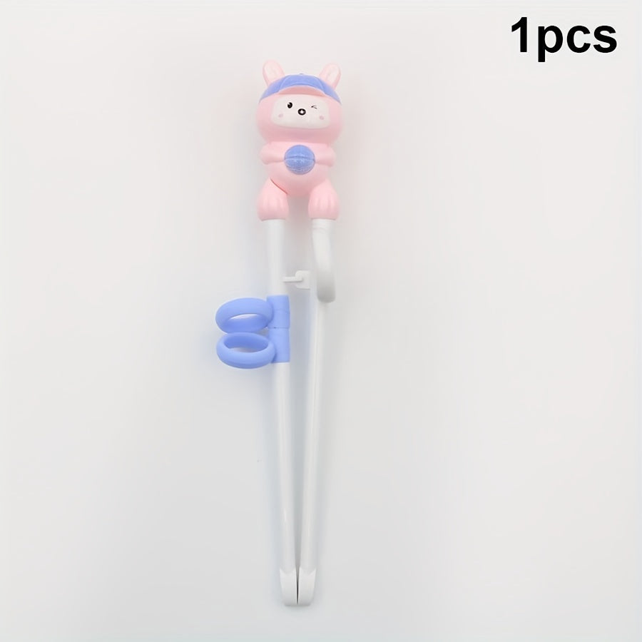Dinosaur-Shaped Reusable Training Chopsticks for Beginners Ages 3+ in Multiple Colors