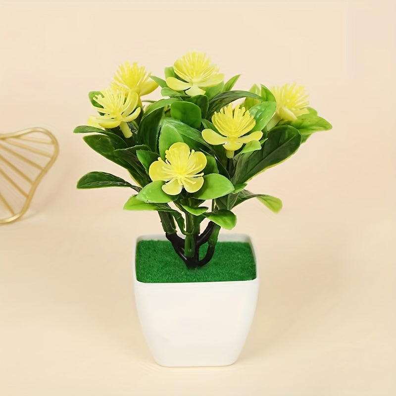 Искусственный декор с изображением сливового цветка, не требует батареек, для дома, спальни, на День святого Валентина, настольное украшение