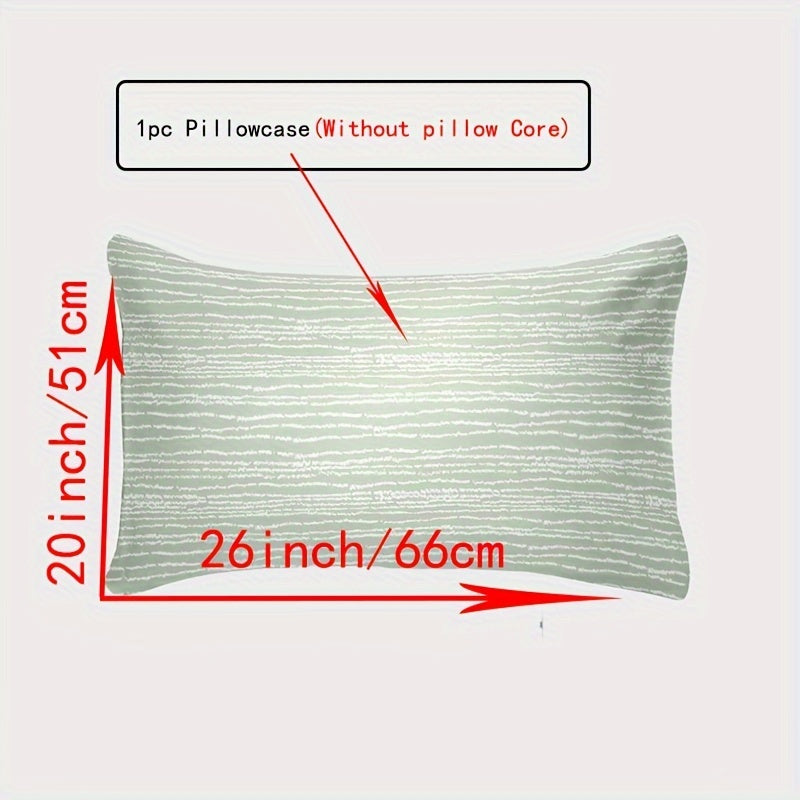 Funda de almohada de algodón con patrones de flores y cuadros, transpirable 144TC