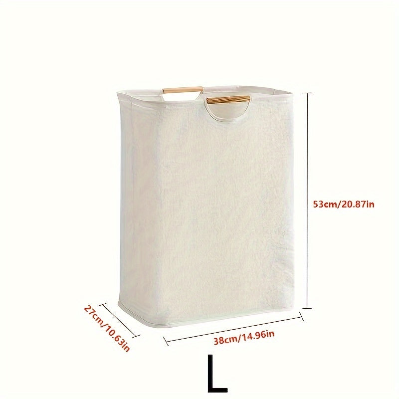 Collapsible Fabric Laundry Hamper with Handles for Bedroom Bathroom and Closet Storage