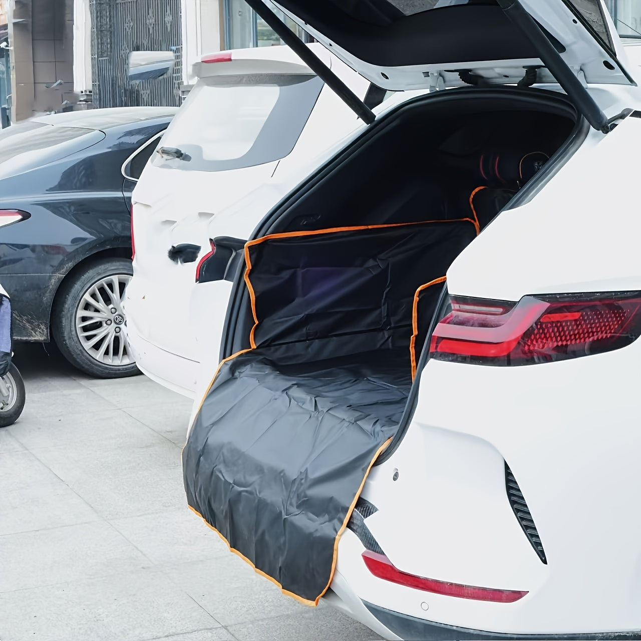 Pet Car Trunk Mat Waterproof Scratch-Resistant SUV Cargo Liner