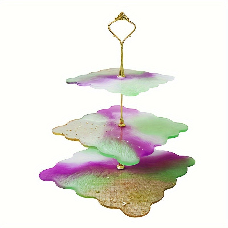 Silicone Resin Mold for Making Paper Cup Service Stands and Storage Trays 3-Layer