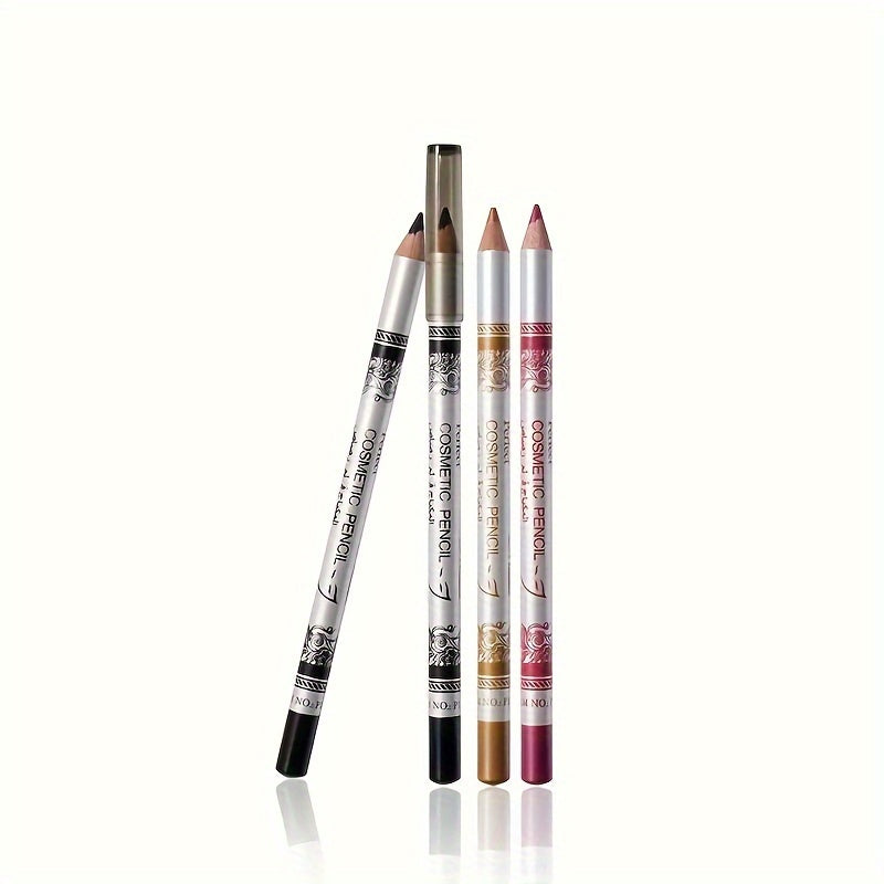 12Pcs Waterproof Colorful Eyeliner Pen Set Long-Lasting Shimmer Matte