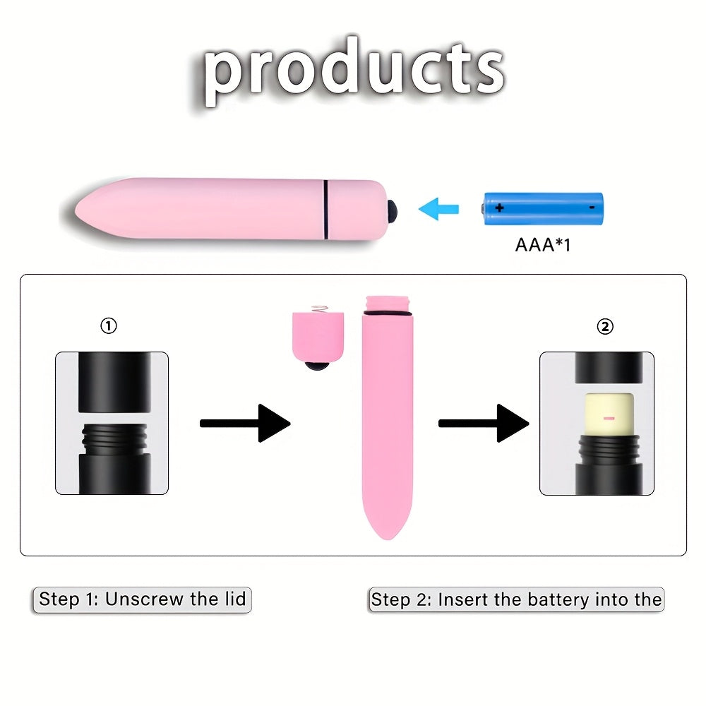Women Mini Bullet Vibrator, Vaginal Stimulation, Travel Size, G Spot Stimulator