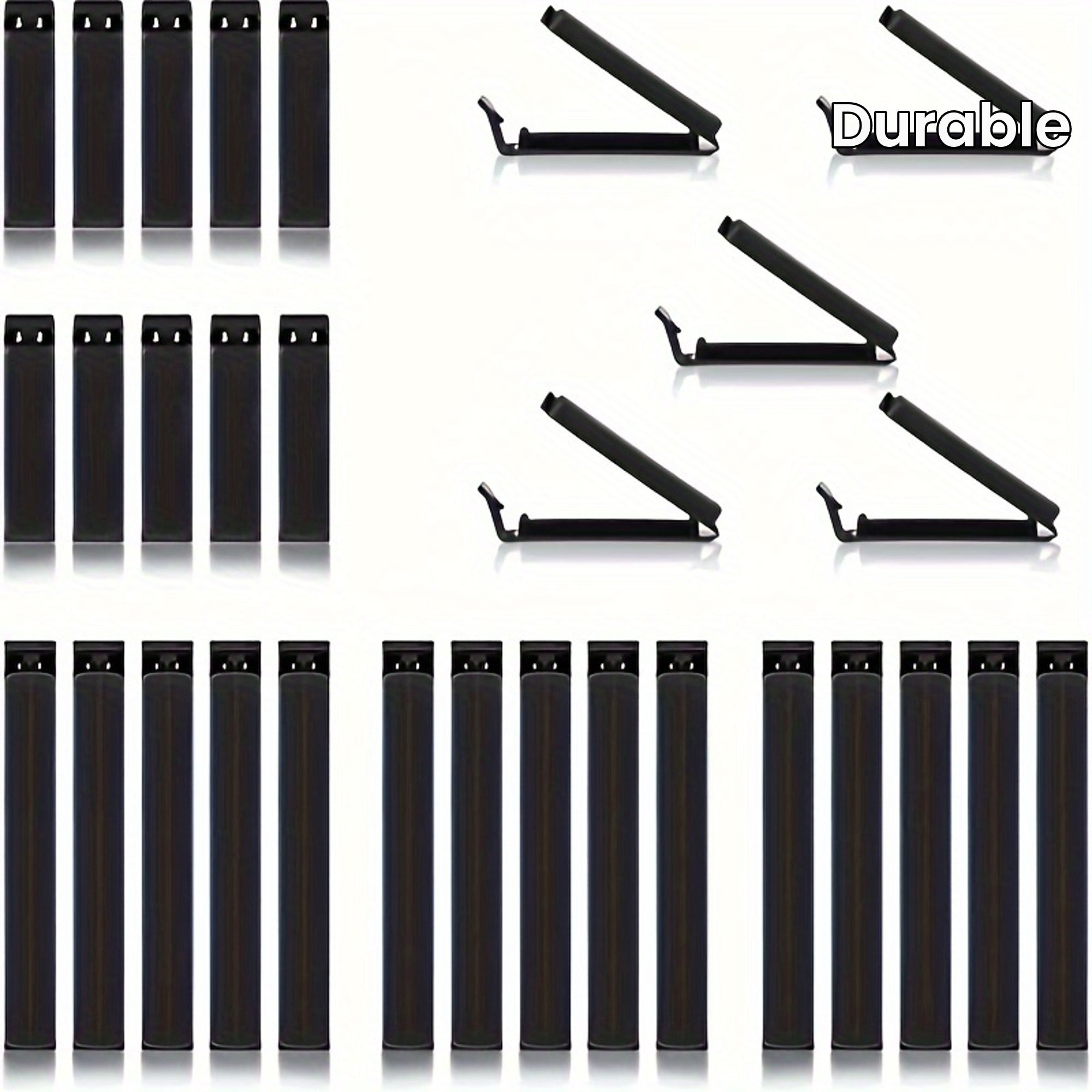 Set of 30 Reusable Food Bag Sealing Clips Airtight Kitchen Storage Tools