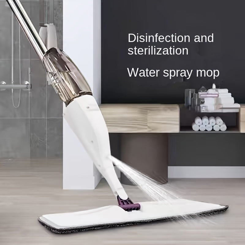 Uyingizdagi turli sirtlarni tozalash uchun uzun tutqichli mikrofiber purkagich mopu