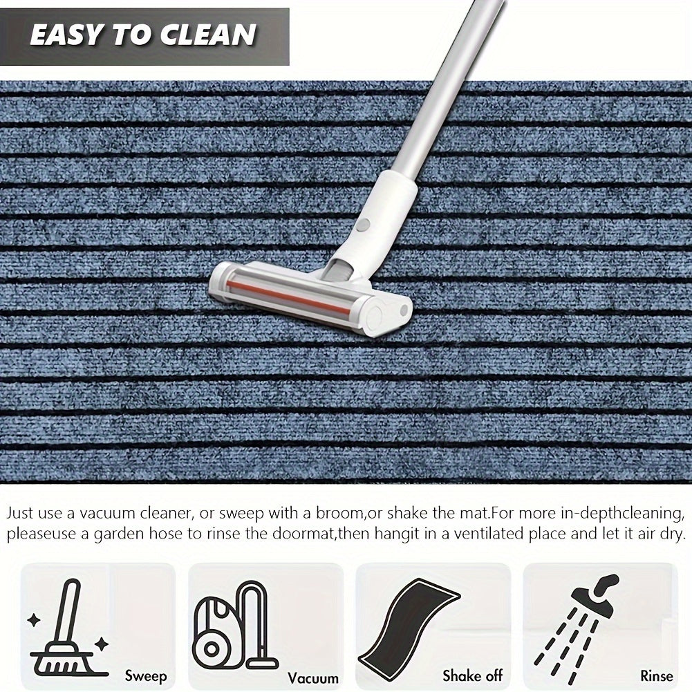 Alfombra de cocina rectangular 1.8m x 0.9m antideslizante, impermeable y resistente al aceite