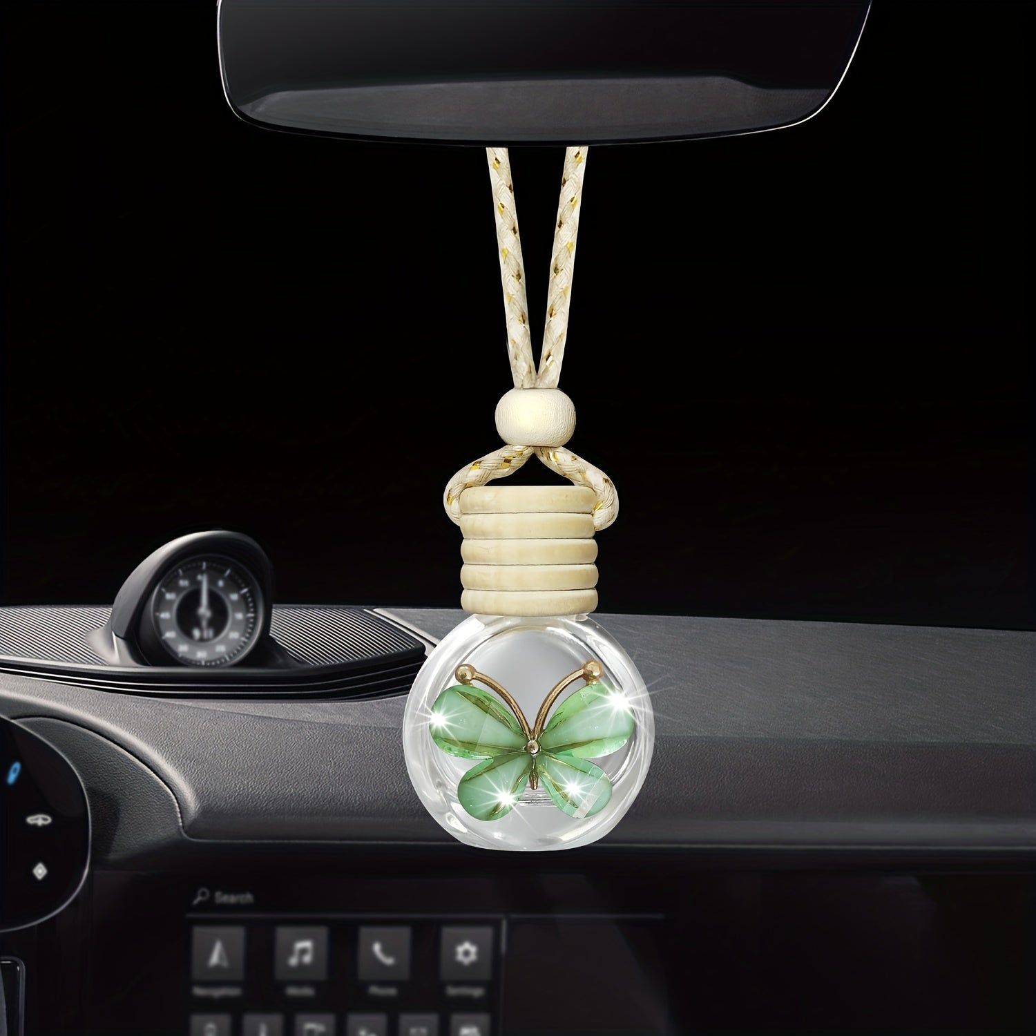 Avtomobil havo tozalovchi shisha diffuser qayta ishlatiladigan to'ldirish shishasi transport vositasi ichki qismi uchun