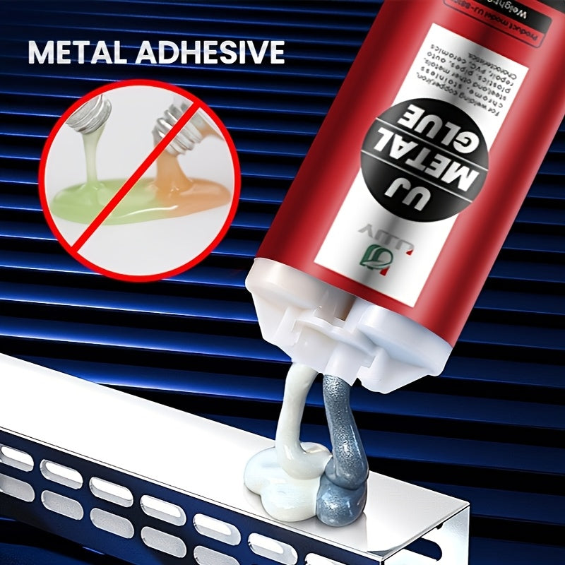 Red Metal Adhesive Gel Waterproof for Automotive Repairs Welding and Bonding