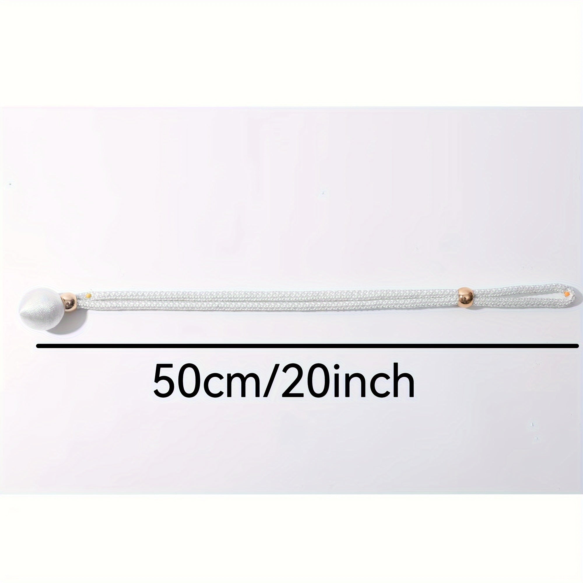French Style Polyester Curtain Tiebacks, Adjustable, Easy to Install, for Bedrooms and Living Rooms