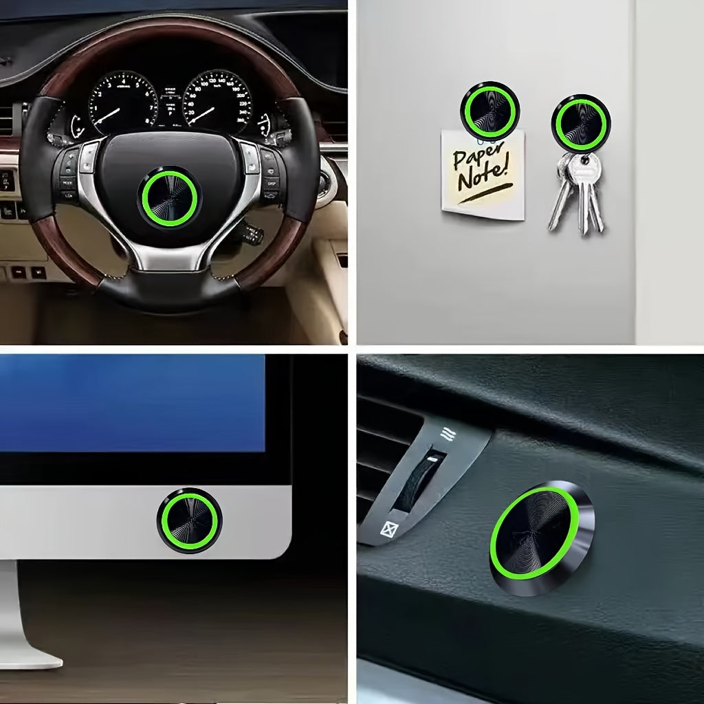 Mini magnitli metall telefon uchun tutqich, avtomobil navigatsiyasi uchun | Yopishqoq panelga o'rnatish