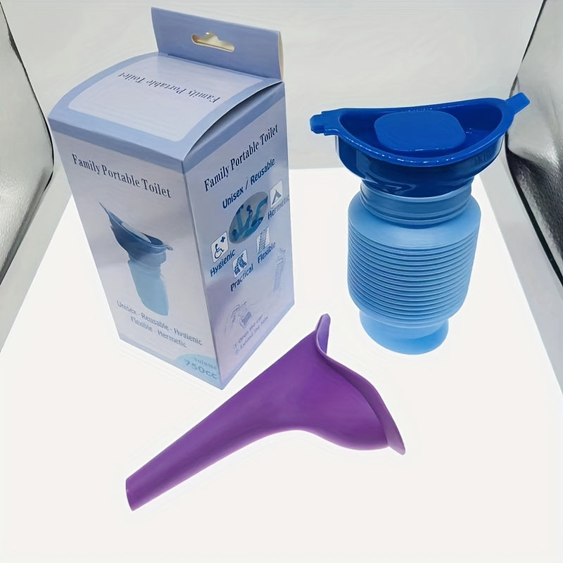 Unisex Portable Telescopic Urinal Outdoor Car Emergency Travel Squatting