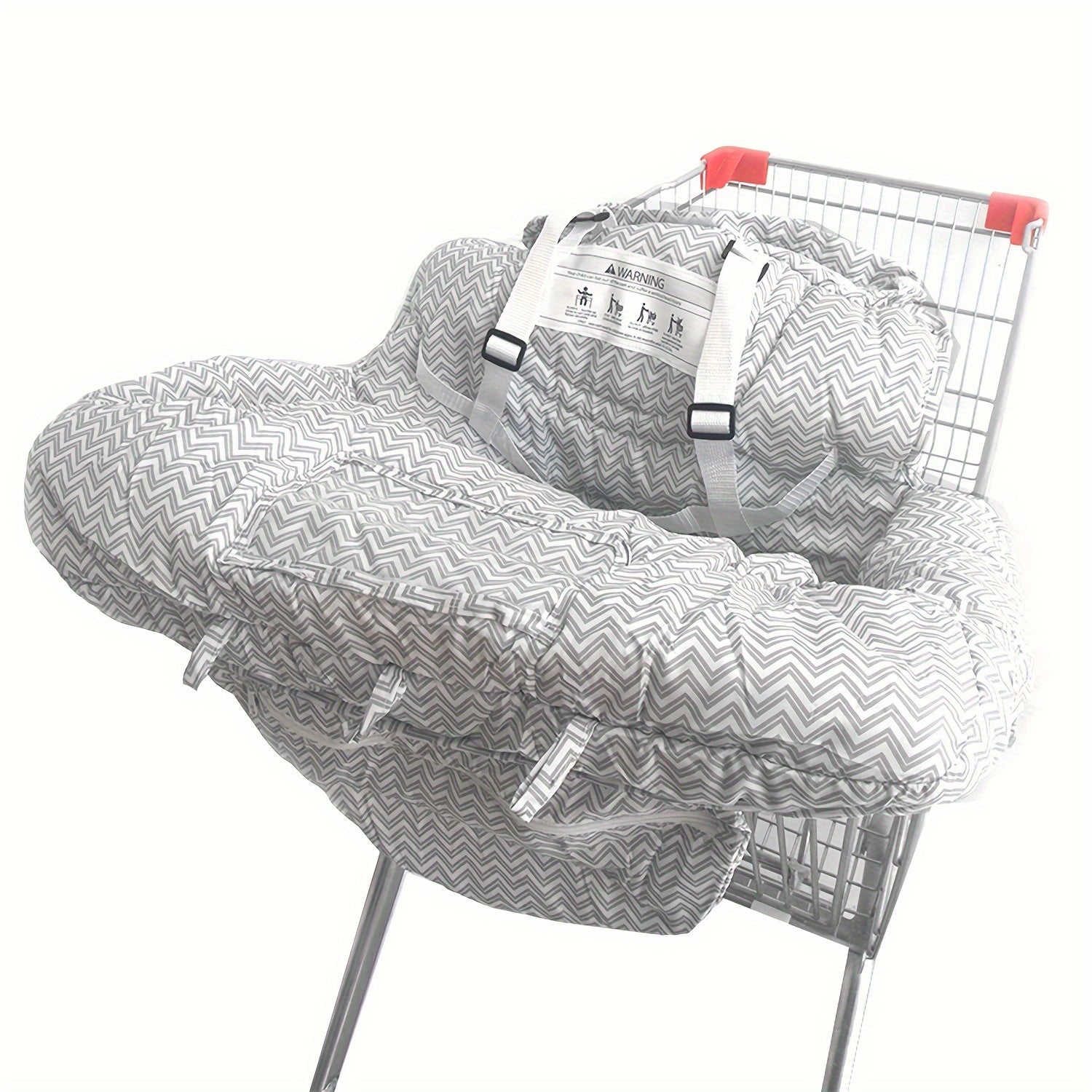 Portable Shopping Cart Cushion with High Chair Cover and Outdoor Pad