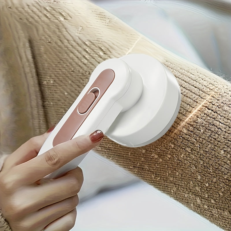 Removedor de pelusas recargable para ropa, muebles y alfombras con cepillo