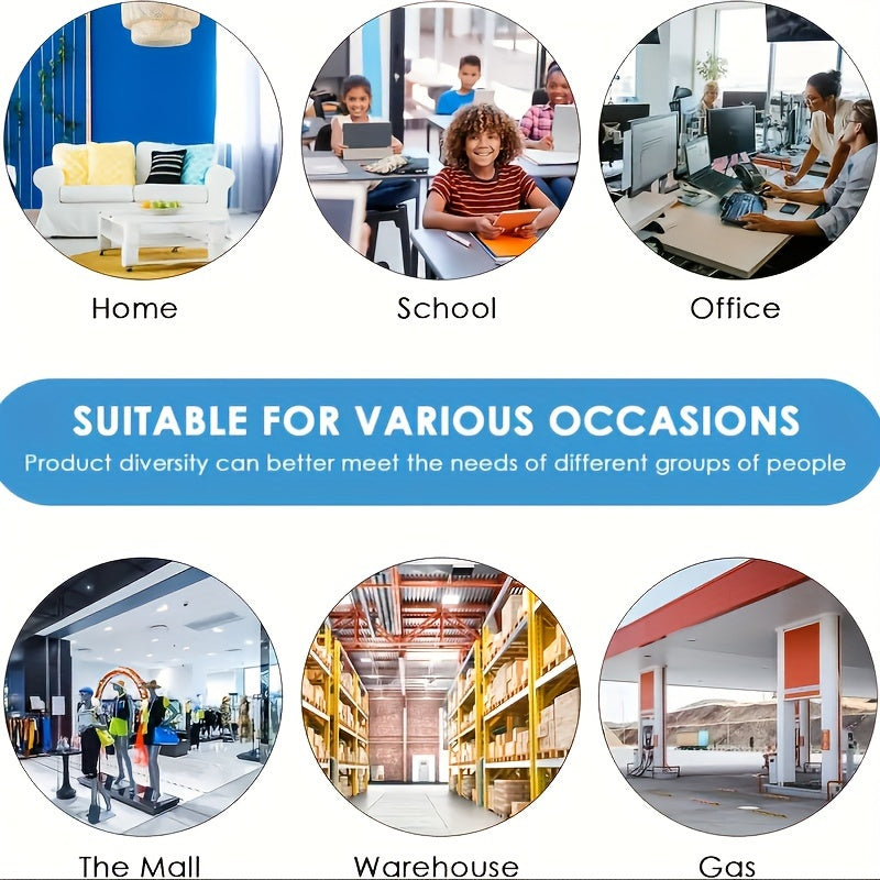 Smart WiFi Camera with Night Vision Two-Way Audio Wide Angle Lens for Real-Time Monitoring