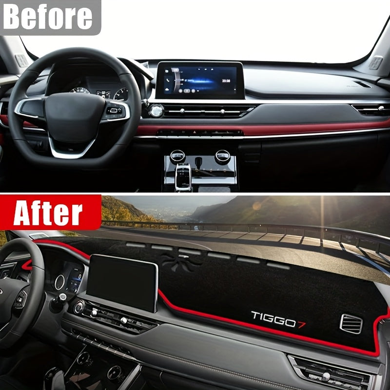 Чехол для приборной панели автомобиля, против УФ-лучей, нескользящая подкладка для внедорожников, солнцезащитный щиток