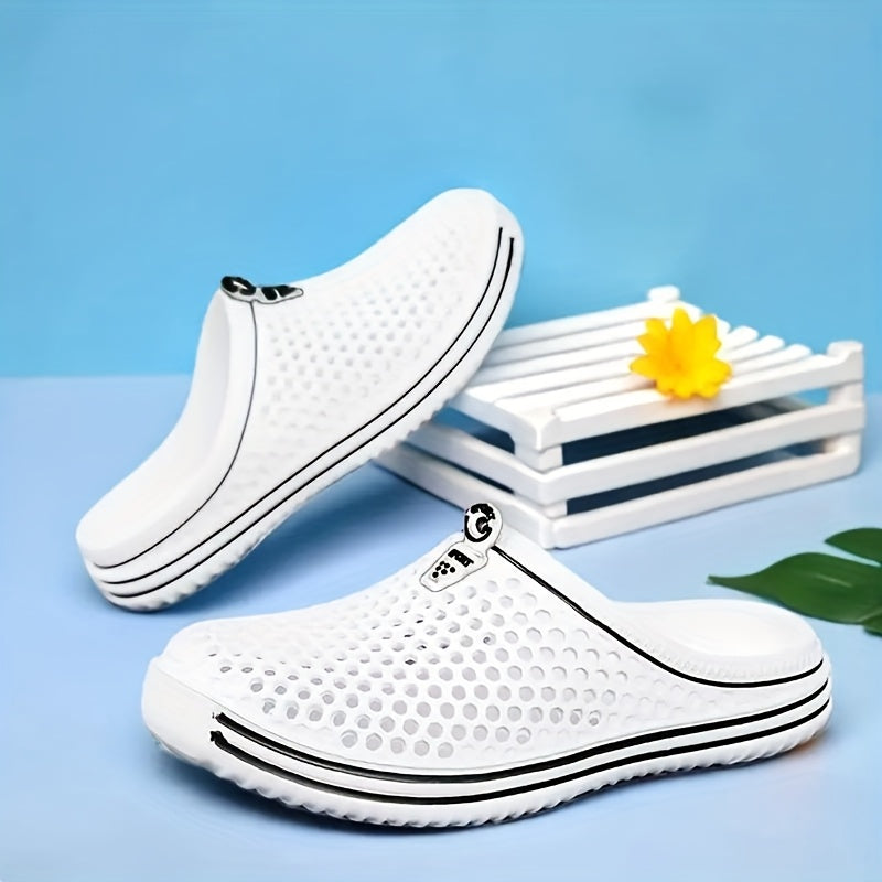 Women's Breathable Mesh Clogs Lightweight Non-Slip Slip-On Sandals