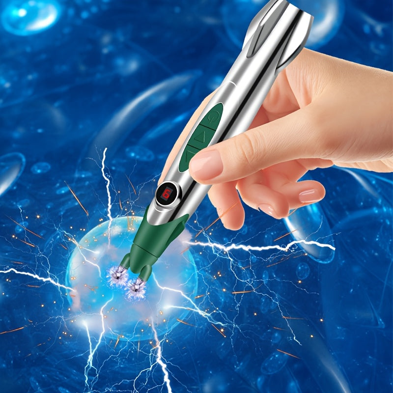 Electric Full Body Massage Pen with Acupoint Technology Portable Electric Acupuncture Stick