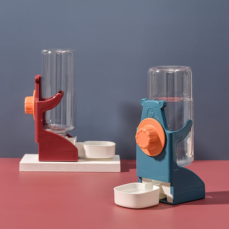 Avtomatik kichik hayvonlar uchun suv idishi, hamsterlar va quyonlar uchun, osilib turadigan qafas dizayni, ajraladigan zanglamaydilardan tayyorlangan nozullar bilan